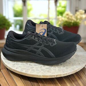 ASICS Gel-Kayano 30 Supportive Stability Running Sneakers Mens 11.5  Triple Blk